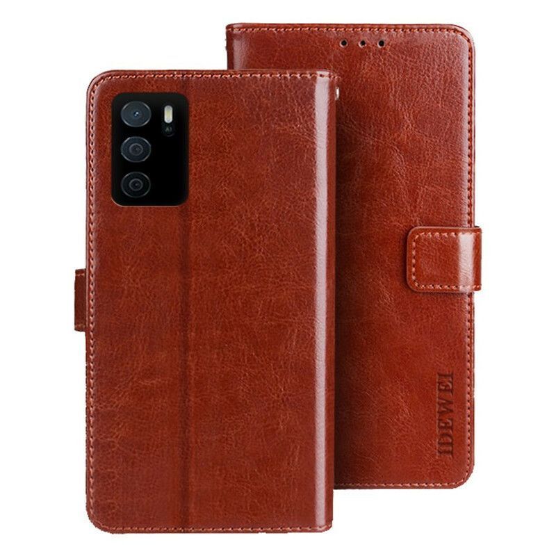 Flipové Pouzdro Oppo A16 / A16s Idewei Imitace Kůže