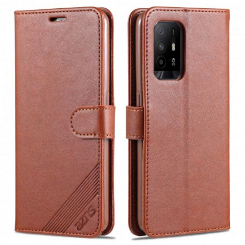 Flipové Pouzdro Oppo A94 5g Azns Imitace Kůže