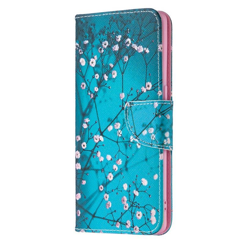 Flipové Pouzdro Oppo Find X2 Neo Kvetoucí Strom