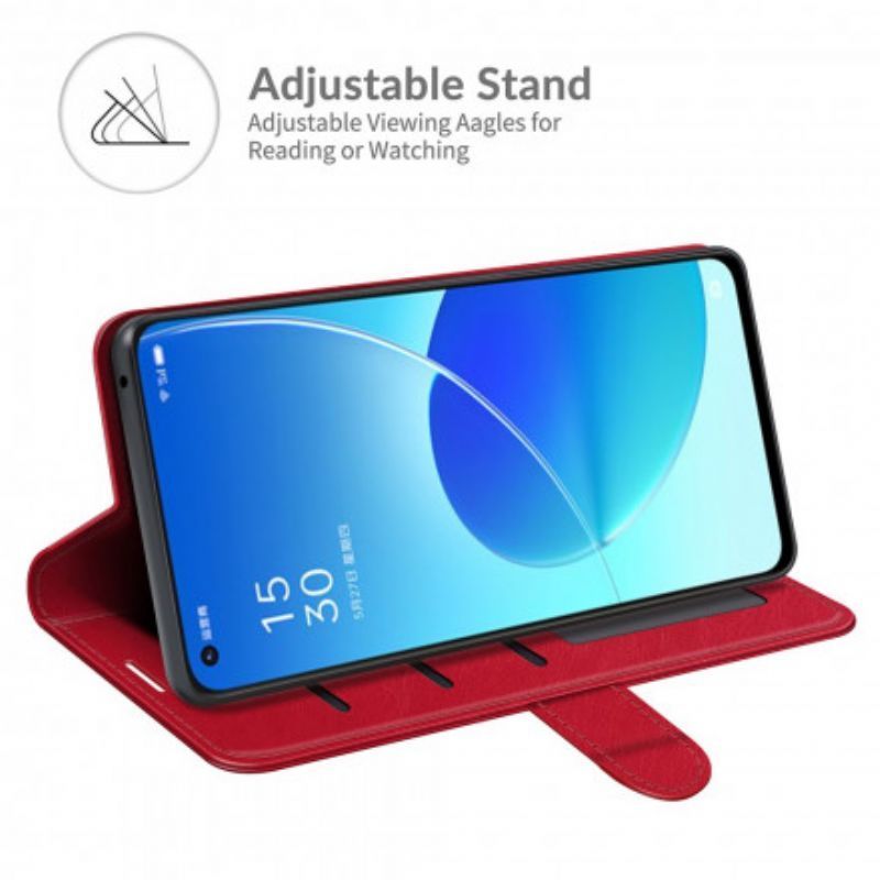 Flipové Pouzdro Oppo Reno 6 5g Ultra Umělá Kůže