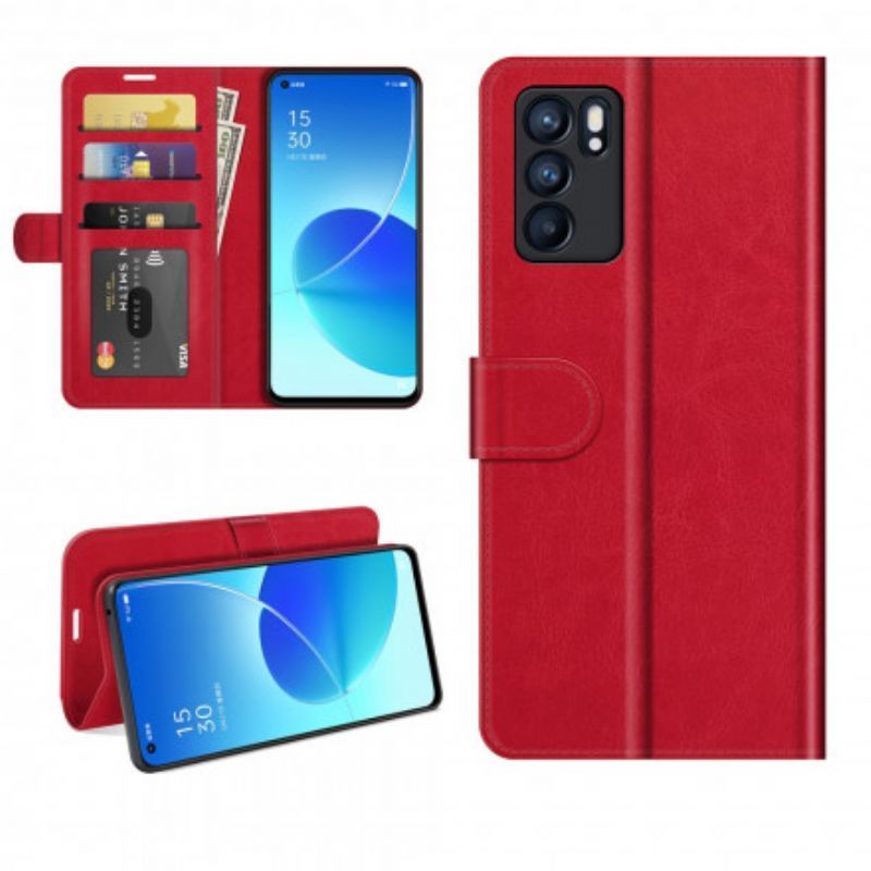 Flipové Pouzdro Oppo Reno 6 5g Ultra Umělá Kůže
