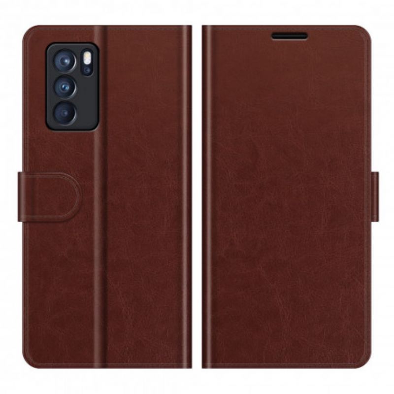 Flipové Pouzdro Oppo Reno 6 Pro 5g Ultra Umělá Kůže