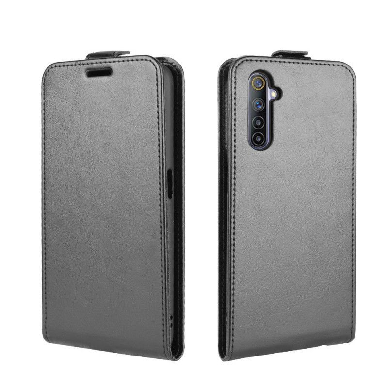 Flipové Pouzdro Realme 6 Svislá Chlopeň S Koženým Efektem