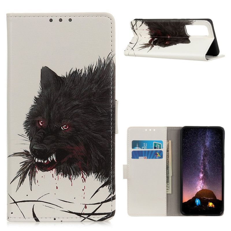 Flipové Pouzdro Realme 7 Hladový Vlk