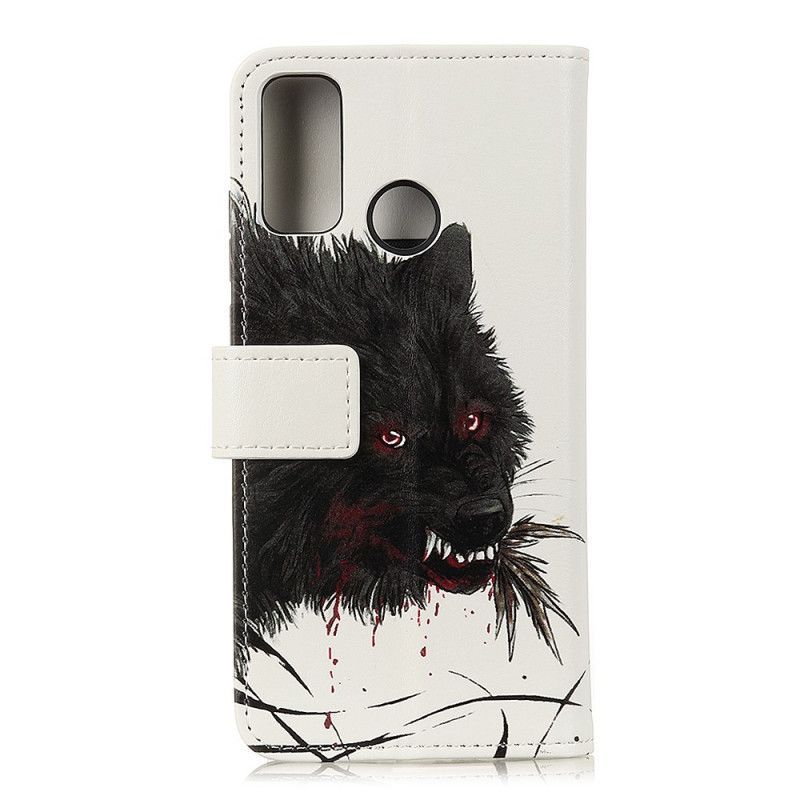 Flipové Pouzdro Realme 7i Hladový Vlk