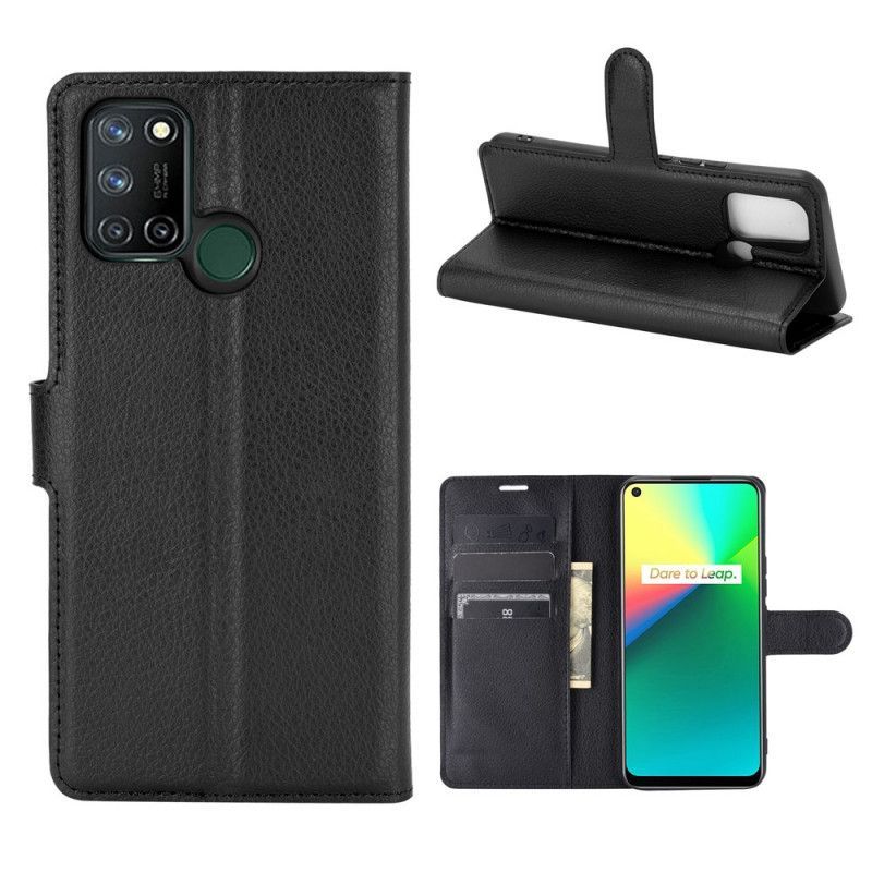 Flipové Pouzdro Realme 7i Klasický Efekt Liči