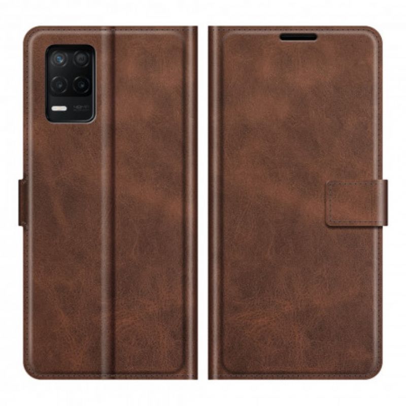 Flipové Pouzdro Realme 8 5g Umělá Kůže Slim