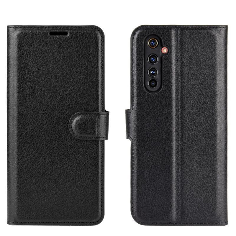 Flipové Pouzdro Realme X50 Pro Klasický Efekt Liči