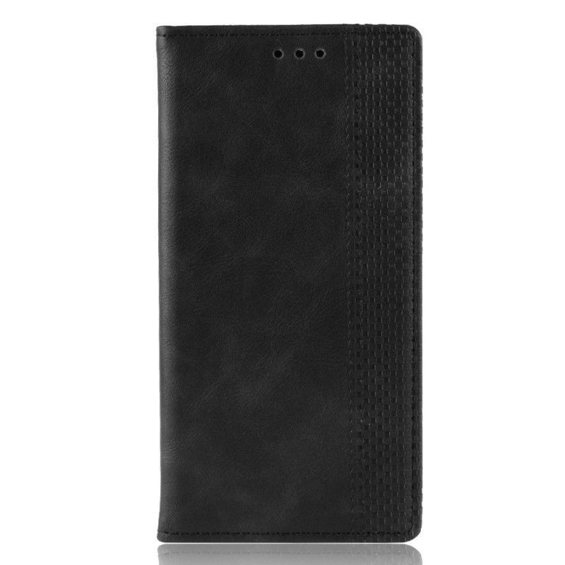 Golge Pixel 4a Stylizovaný Překlápěcí Kryt S Vintage Koženým Efektem