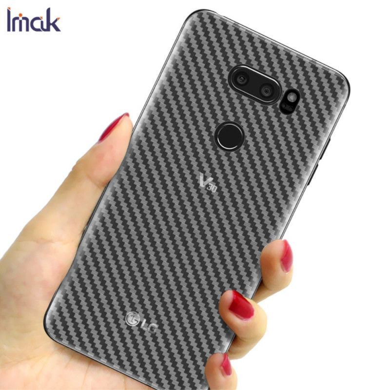 Imak Karbonová Zadní Kryt Lg V30 Ochranná Fólie