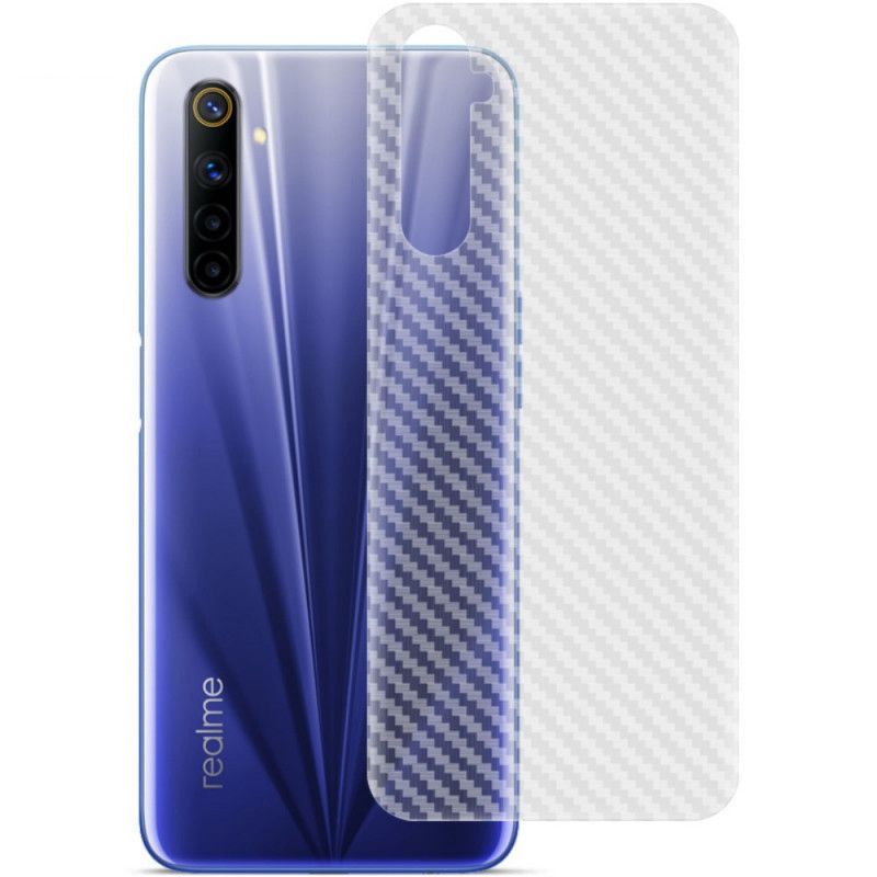 Imak Karbonový Zadní Kryt Realme 6 Ochranný Film