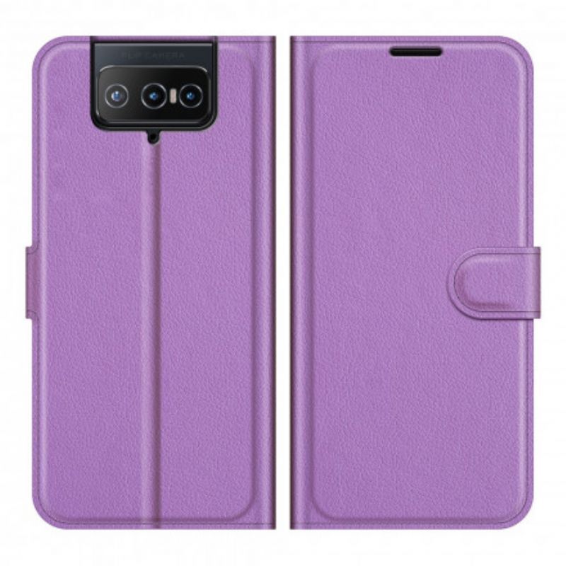 Klasické Flipové Pouzdro Z Umělé Kůže Asus Zenone 8