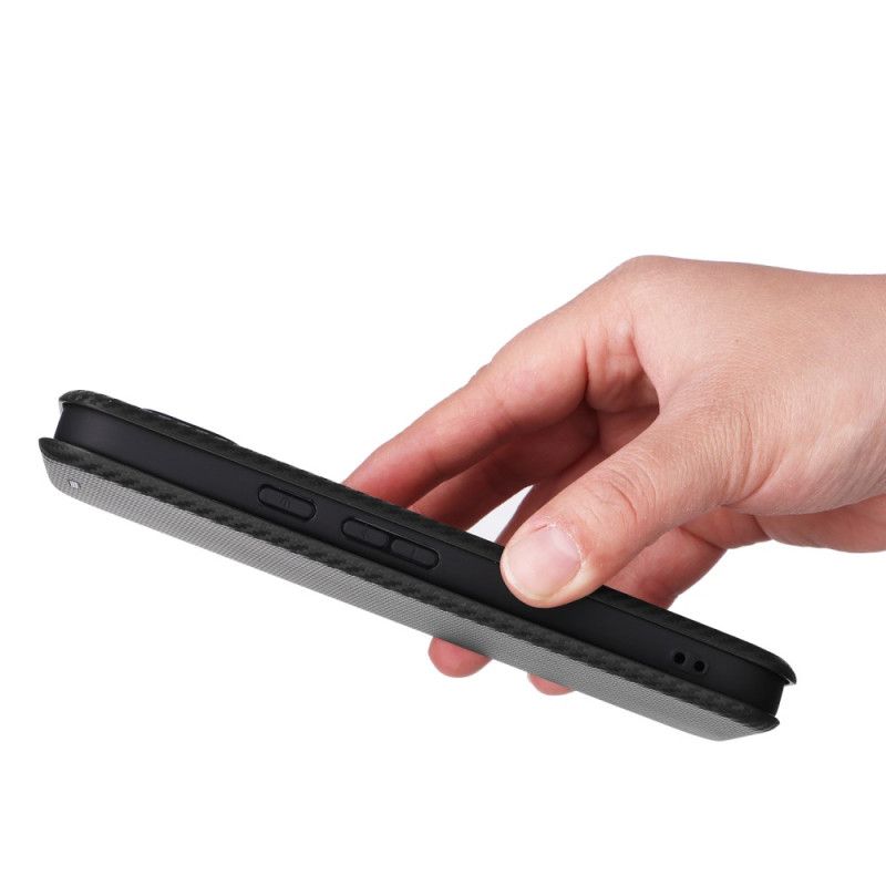 Kožené Pouzdro Folio Google Pixel 10 Pro Xl Uhlíková Vlákna