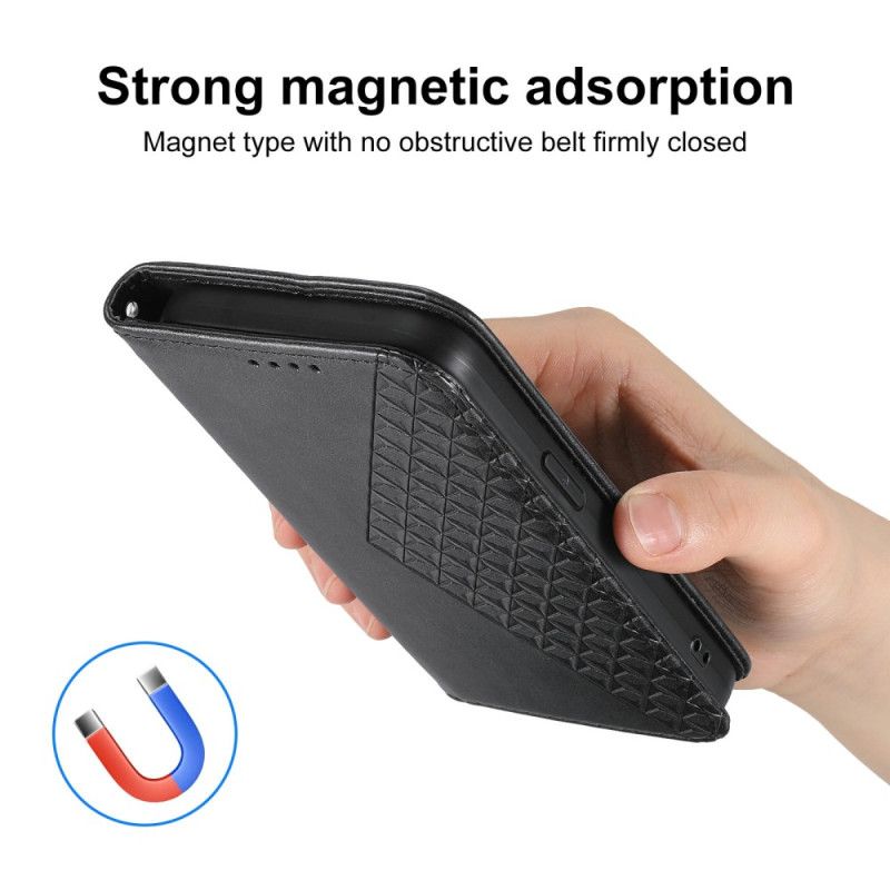 Kožené Pouzdro Folio Google Pixel 10a Diamantový Vzor