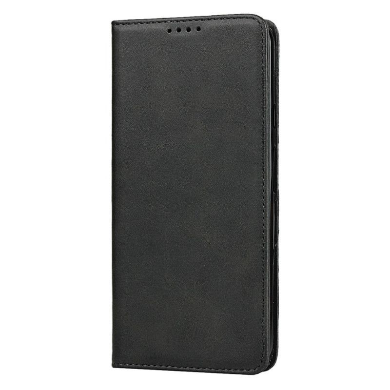 Kožené Pouzdro Folio Google Pixel 4 Prémiové Prošívání Z Umělé Kůže