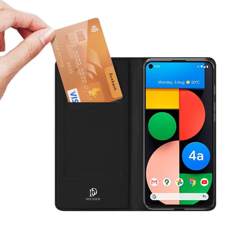 Kožené Pouzdro Folio Google Pixel 4a 5g Kůže Pro Dux Ducis