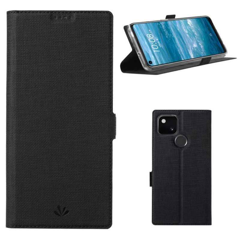 Kožené Pouzdro Folio Google Pixel 4a 5g Vili Dmx S Texturou
