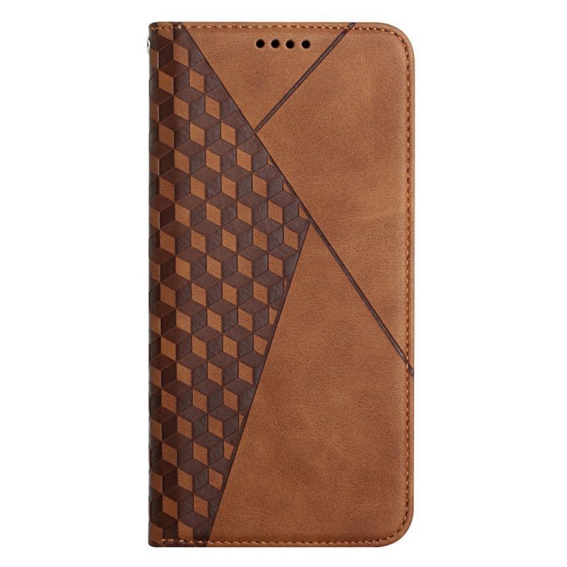 Kožené Pouzdro Folio Google Pixel 6 Pro Efekt Geokůže
