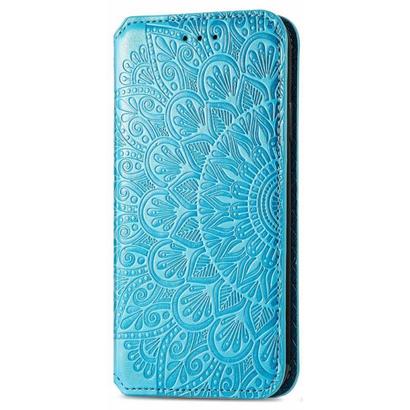 Kožené Pouzdro Folio Google Pixel 6 Pro Mandala