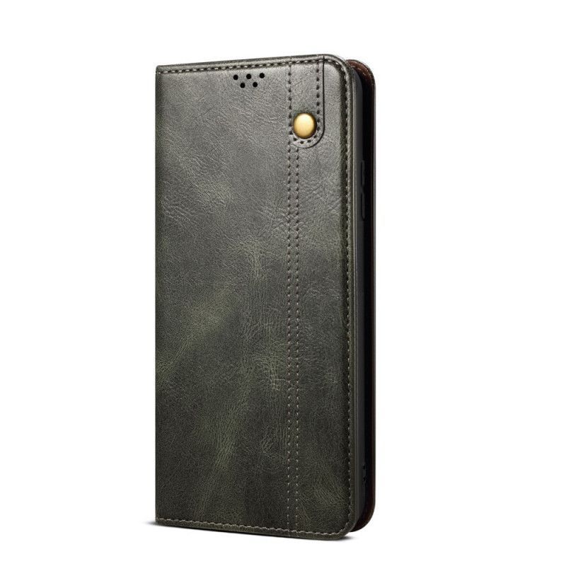 Kožené Pouzdro Folio Google Pixel 6 Voskovaná Imitace Kůže