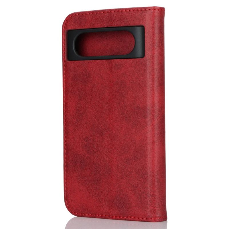 Kožené Pouzdro Folio Google Pixel 8 Stylová Umělá Kůže