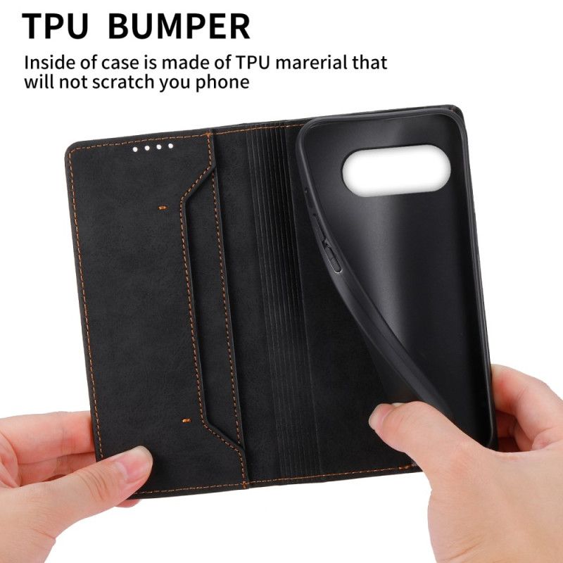 Kožené Pouzdro Folio Na Google Pixel 10a Rfid Ochrana