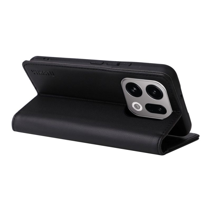 Kožené Pouzdro Folio Na Oppo Find X9 5g Yikatu