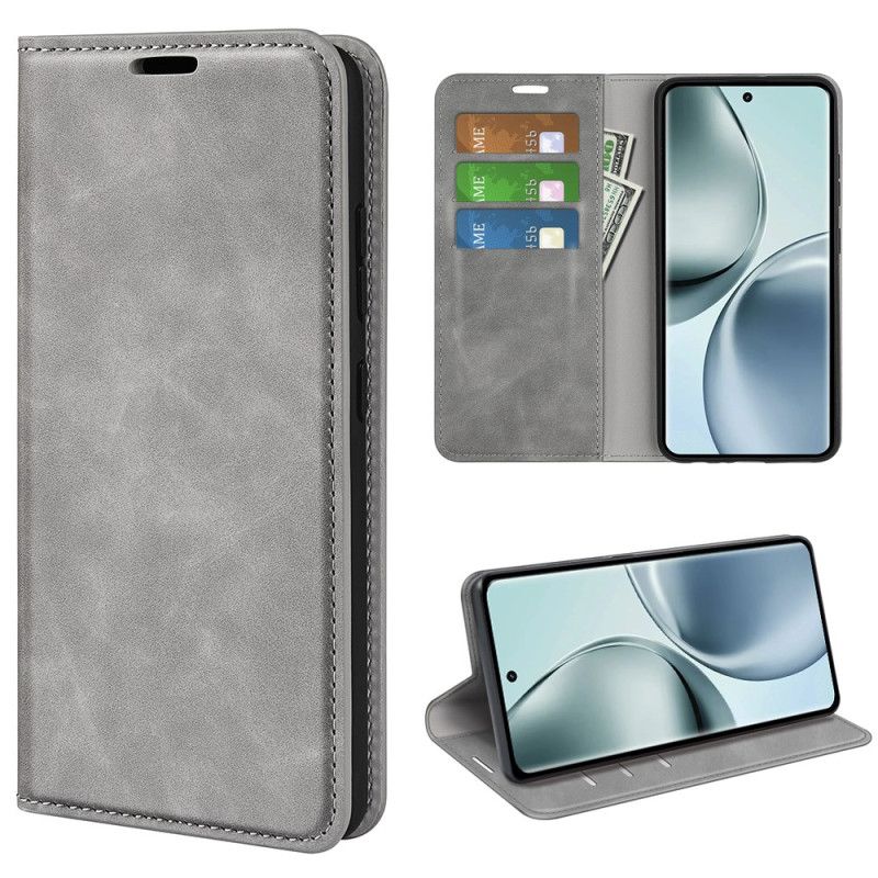 Kožené Pouzdro Folio Na Realme 14 Pro 5g Kožený Styl