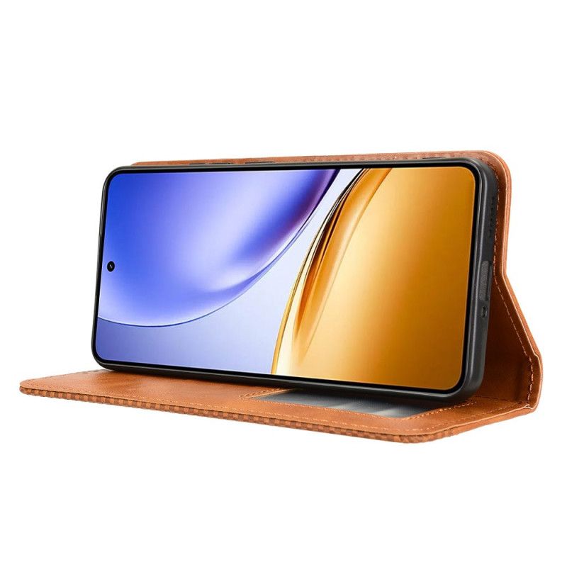 Kožené Pouzdro Folio Na Realme 14t 5g Vintage Vlys