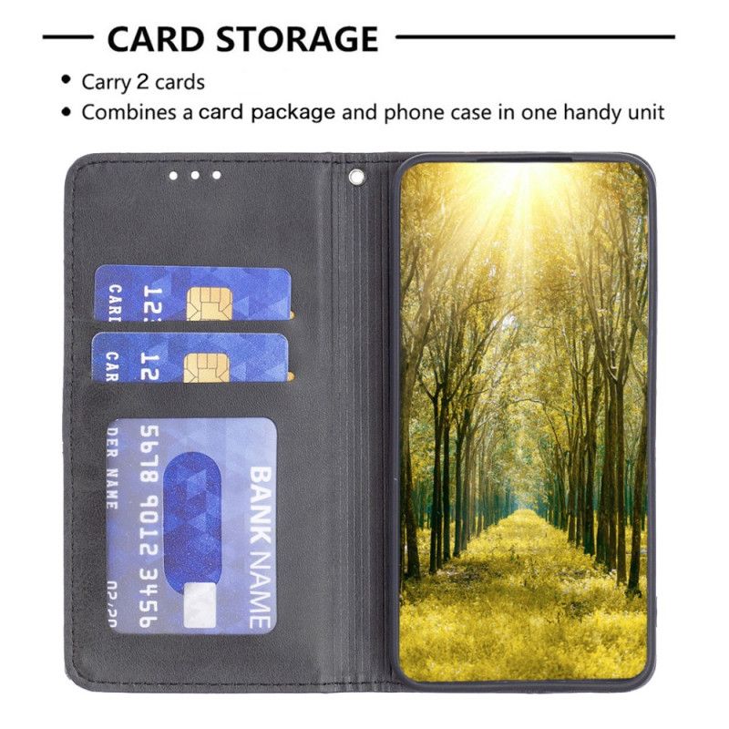 Kožené Pouzdro Folio Na Realme C53 Geometrický Vzor