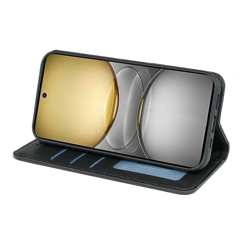 Kožené Pouzdro Folio Na Realme C75 Kachlový Vlys A Popruh