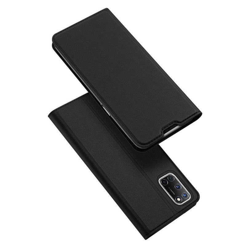 Kožené Pouzdro Folio Oppo A72 Kůže Pro Dux Ducis
