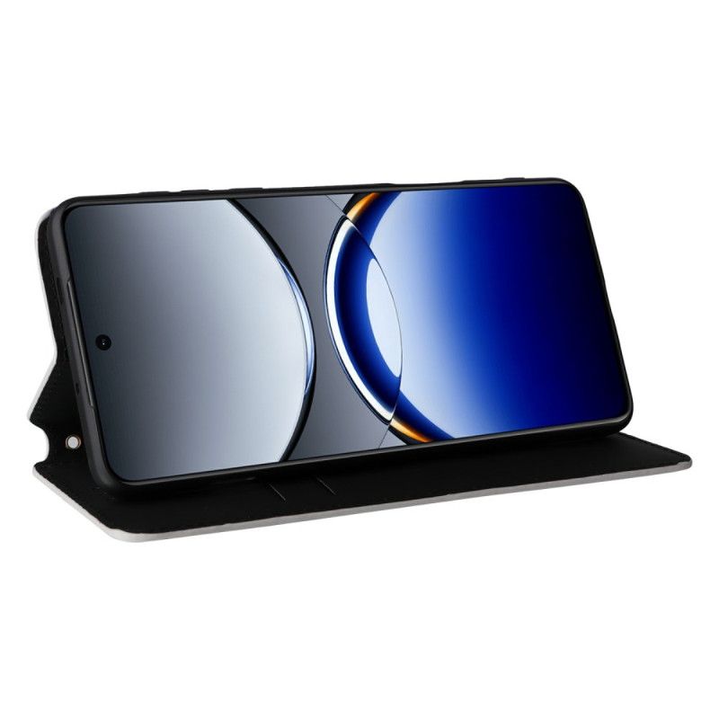 Kožené Pouzdro Folio Oppo Find X8 Pro 3d Diamantový Vzor