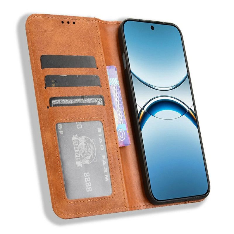 Kožené Pouzdro Folio Oppo Find X8 Vintage Vlys