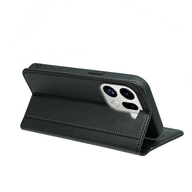 Kožené Pouzdro Folio Oppo Find X9 Pro 5g Ozdoba S Páskem