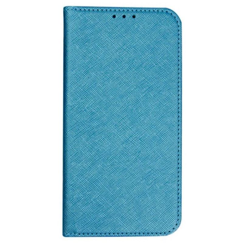Kožené Pouzdro Folio Oppo Reno 11 5g Křížová Textura