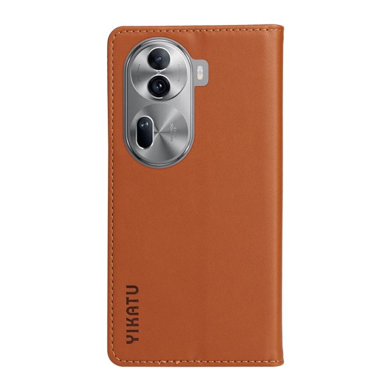Kožené Pouzdro Folio Oppo Reno 11 5g Yikatu