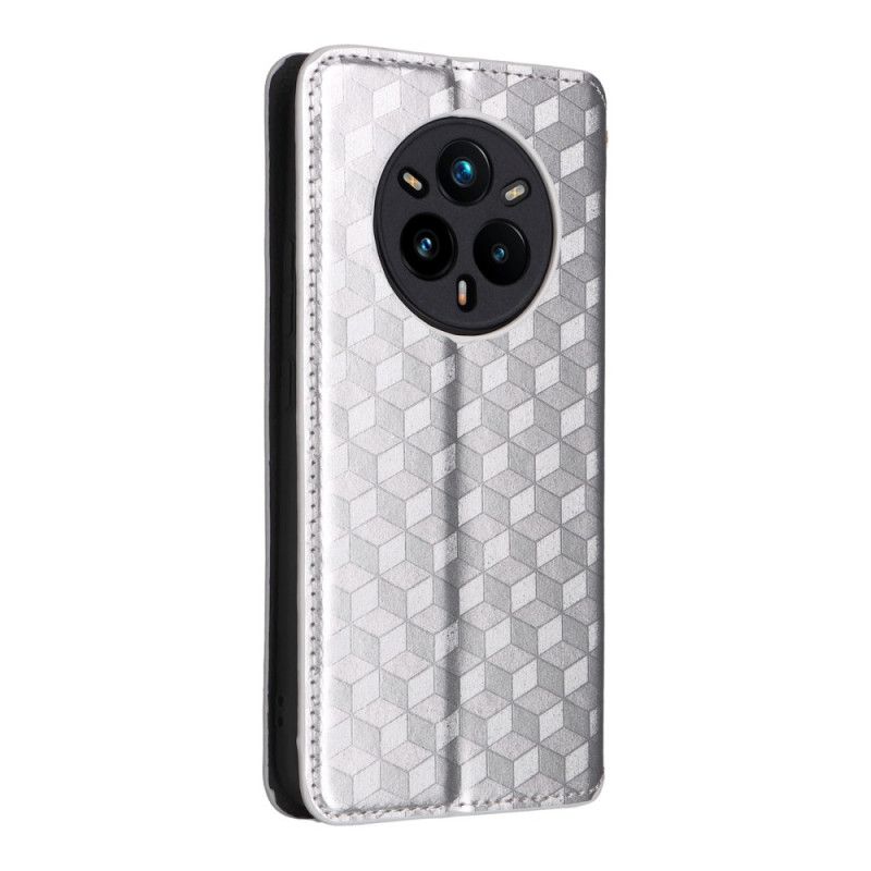 Kožené Pouzdro Folio Realme 14 Pro Plus 5g 3d Diamanty