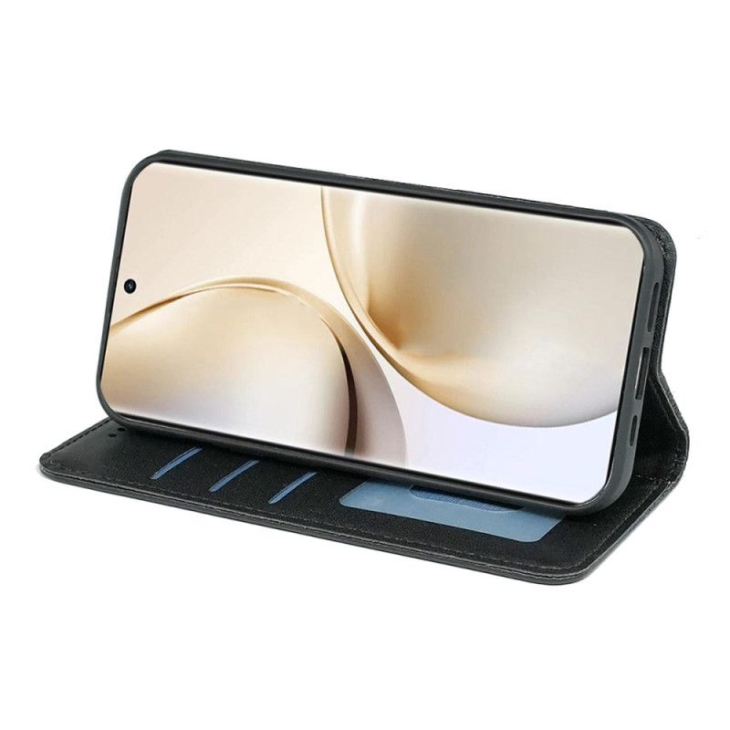 Kožené Pouzdro Folio Realme 14 Pro Plus 5g Kostkovaný Popruh