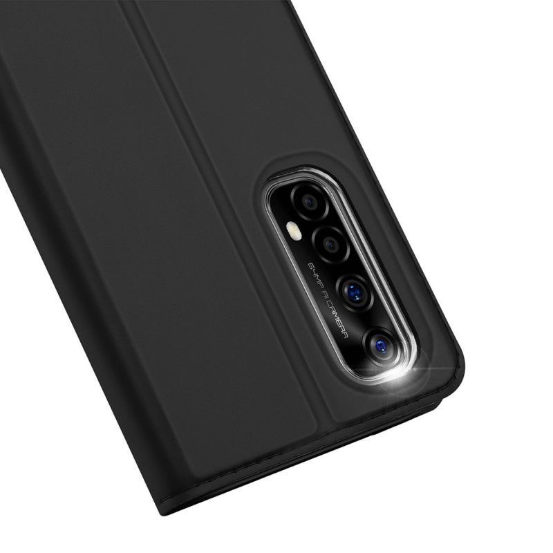 Kožené Pouzdro Folio Realme 7 Kůže Pro Dux Ducis