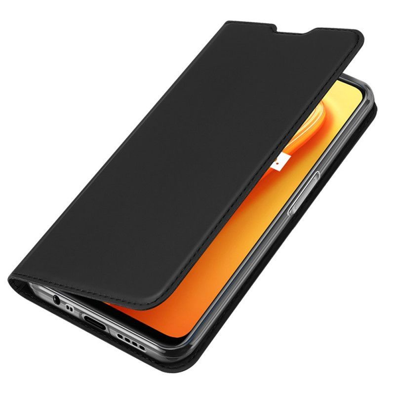 Kožené Pouzdro Folio Realme 7 Kůže Pro Dux Ducis