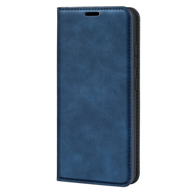 Kožené Pouzdro Folio Realme 8i Jemná Pokožka