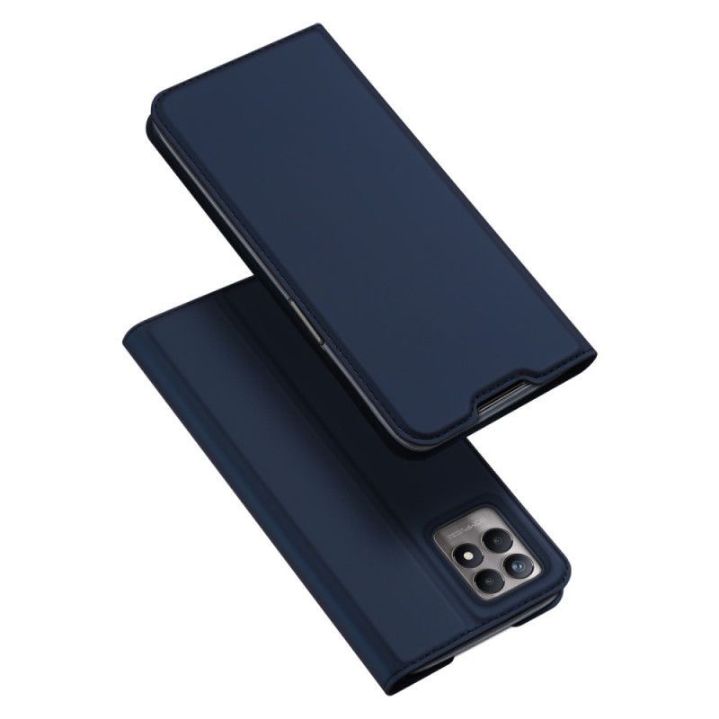 Kožené Pouzdro Folio Realme 8i Kůže Pro Dux Ducis