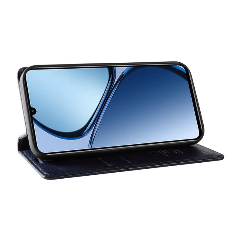 Kožené Pouzdro Folio Realme C63 Vintage Yikatu