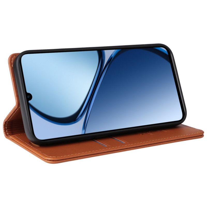 Kožené Pouzdro Folio Realme C63 Yikatu