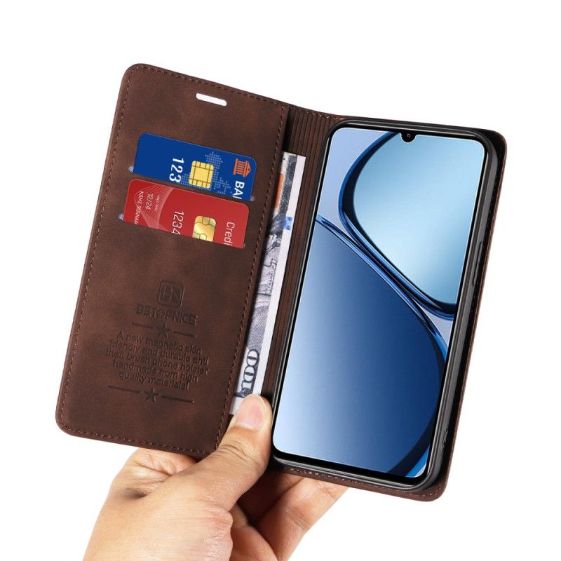 Kožené Pouzdro Folio Realme Note 60x Betopnice S Rfid Blokováním