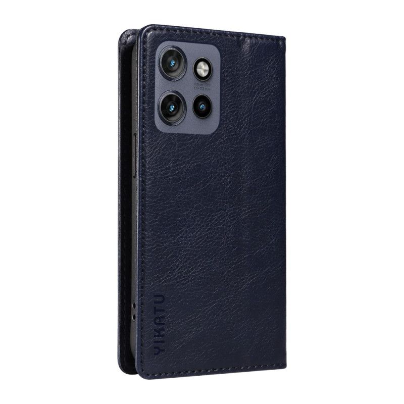 Kožené Pouzdro Motorola Edge 50 Neo Kryty Na Mobil Vintage Ykatu