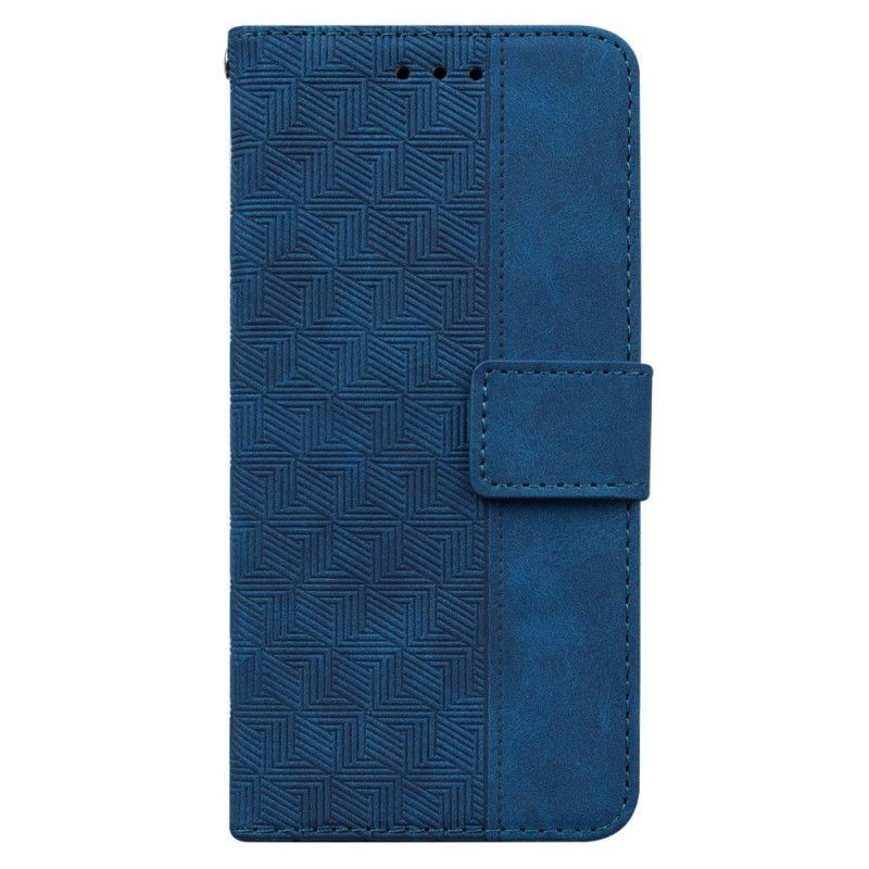 Kožené Pouzdro Na Google Pixel 6A Na Lana Série Tkaných Popruhů