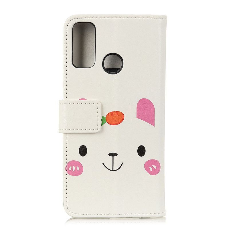 Kožené Pouzdro Oppo A53 / Zábavná Karikatura A53