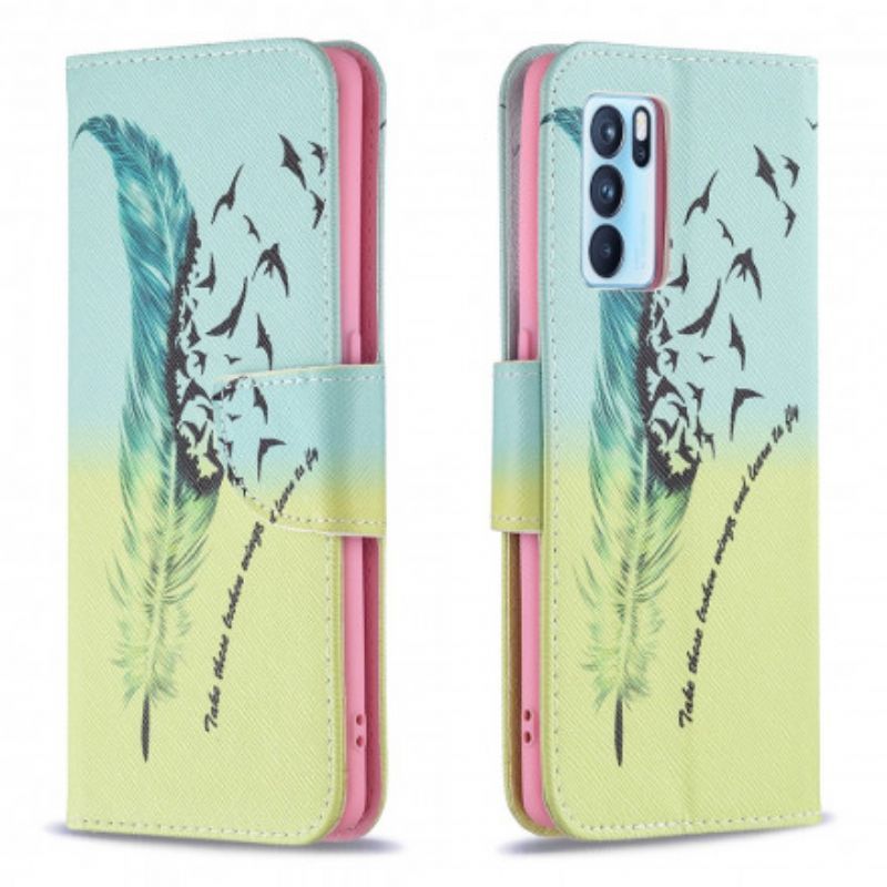 Kožené Pouzdro Oppo Reno 6 Pro 5g Naučte Se Létat